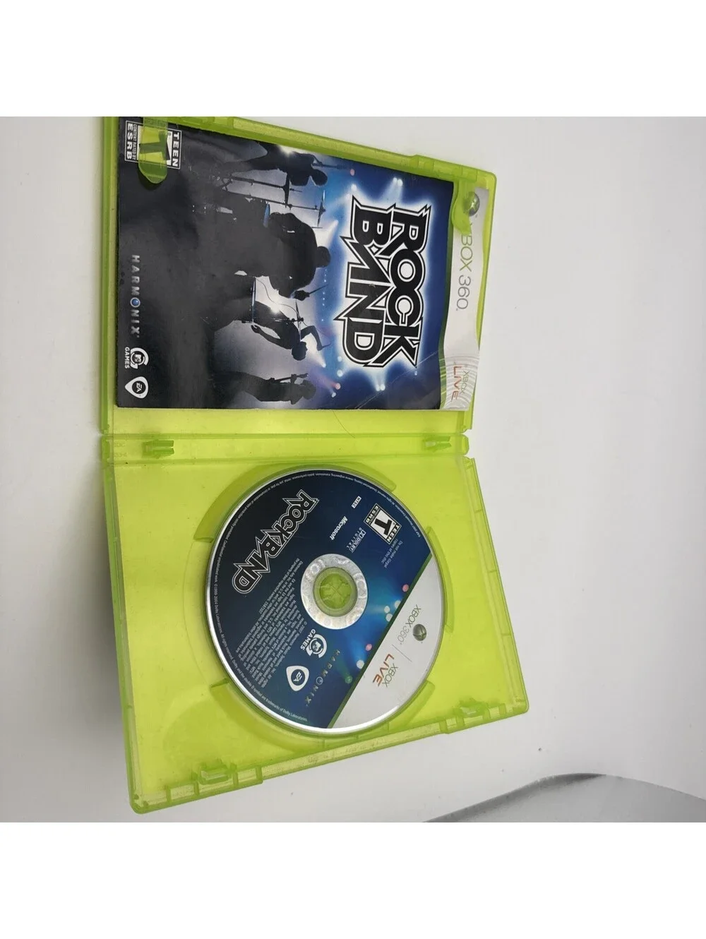 Rock Band Xbox 360 Game With Manual - CIB
